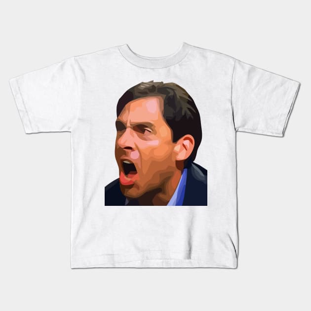 Screaming Michael Kids T-Shirt by GloriousWax